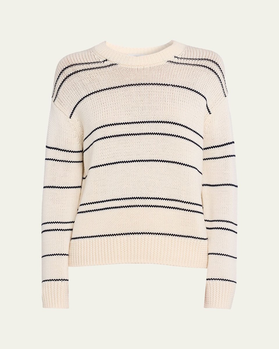Stripe Crewneck Sweater